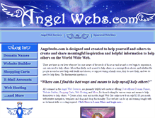 Tablet Screenshot of angelwebs.com